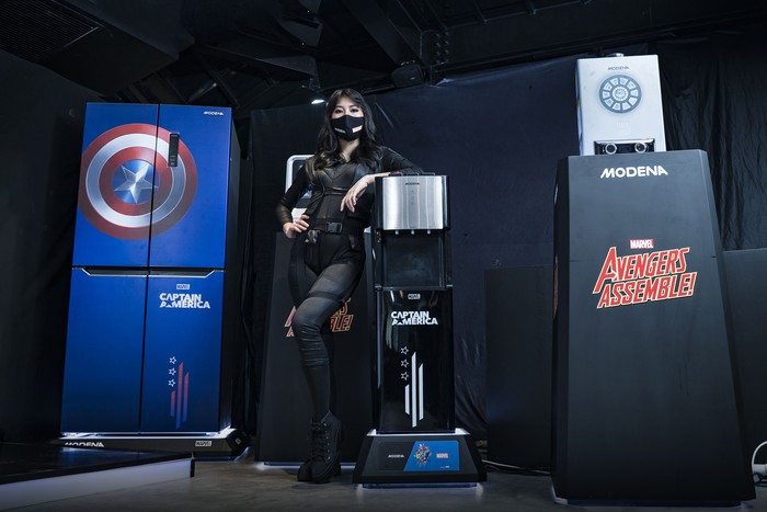 Kulkas dan Dispenser Kini Berhias Captain America hingga Iron Man