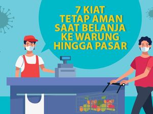 Corona Menggila, Simak 7 Kiat Tetap Aman Saat Belanja