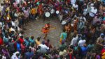 Corona Belum Reda, Begini Meriahnya Festival di India