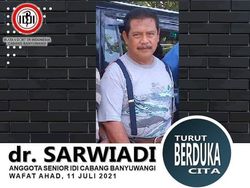 3 Dokter Meninggal dan 140 Nakes di Banyuwangi Terpapar COVID-19