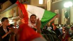 Ribuan Pengendara Rayakan Kemenangan Italia di Euro 2020, Meriah!