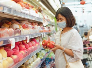 6 Cara Aman Belanja di Pasar-Supermarket Saat PPKM Darurat