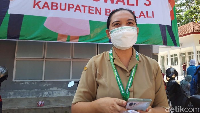 Kabid Pelayanan RSUD Pandan Arang Boyolali, Astrid Fitrian Purwandari, Senin (12/7/2021).