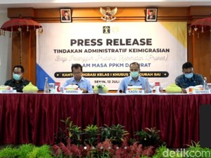 4 WNA Langgar Prokes Saat PPKM Darurat di Bali Dideportasi