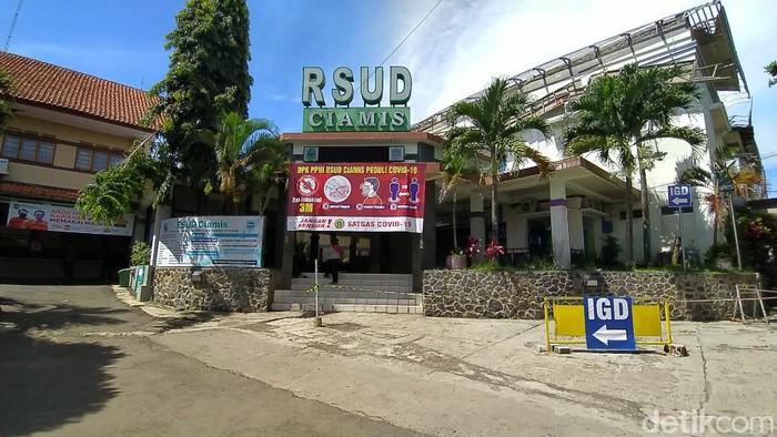 Keterian tempat tidur pasien COVID-19 di RSUD Ciamis penuh