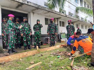 TNI AL Siapkan Tempat Isolasi Mampu Tampung 800 Pasien COVID-19 di Surabaya