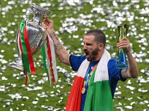 Bonucci Termotivasi Ejekan Suporter Inggris ke Lagu Kebangsaan Italia