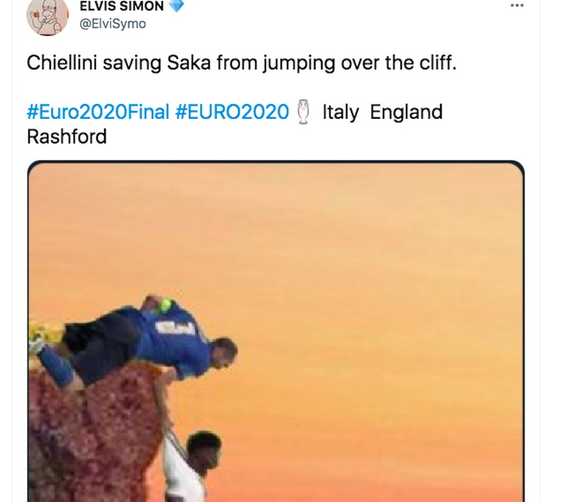 Meme Chiellini Saka
