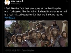 Richard Branson Terbang ke Luar Angkasa Jadi Bahan Meme Kocak