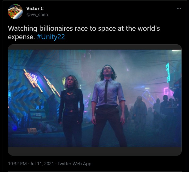 Meme Richard Branson ke Luar Angkasa