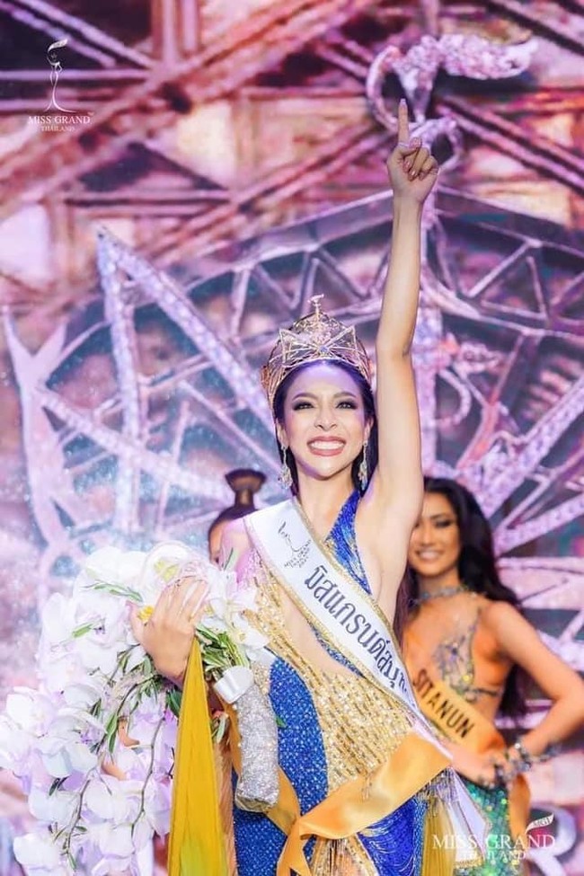 Wanita 27 tahun itu siap untuk melaju ke Miss Grand Thailand 2021. Foto: dok. Facebook