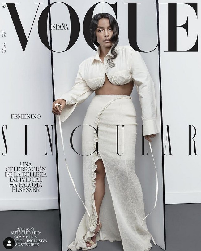 Paloma Elsesser juga menjadi spokesperson Victoria’s Secret dalam kampanye VS Collective. Foto: Instagram