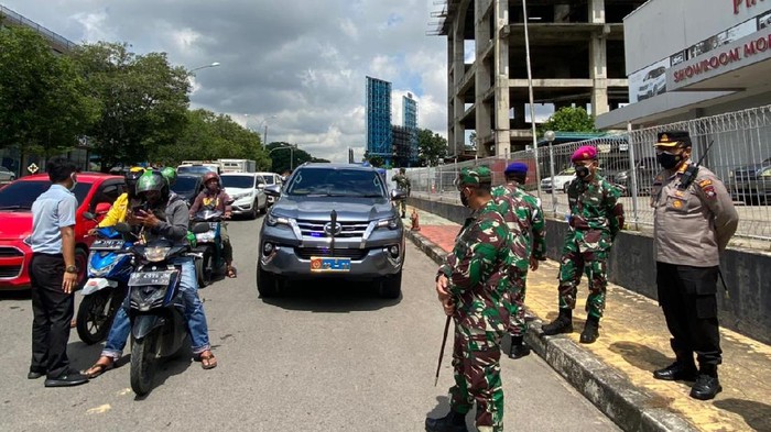 Penerapan PPKM Darurat di Batam pada hari pertama