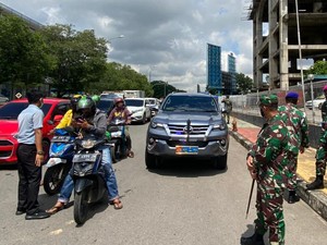 Hari Pertama PPKM Darurat di Batam, Seribu Lebih Kendaraan Diputar Balik