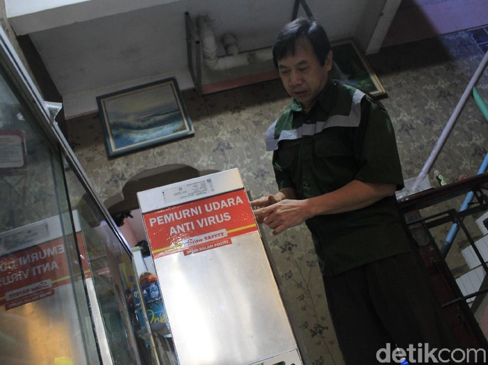 Pria Bandung menciptakan alat pemurni udara anti virus Corona