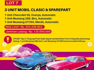 Bea Cukai Lelang 3 Muscle Car, Ada Chevrolet SS Sampai Ford Mustang