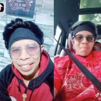 Selanjutnya ada Atta Halilintar yang ternyata juga memiliki kembaran. Pemilik akun TikTok @keen0807 dan Atta bahkan pernah membuat video duet bareng. Sama-sama mengenakan kacamata dan ikat kepala, keduanya mirip nggak nih? Foto: TikTok/@keen0807