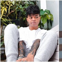 Memiliki penampilan yang hampir sama, pria satu ini yang diketahui bernama Ilham disebut netizen bak kembaran YouTuber Reza Arap. Kalau fotonya disandingkan seperti ini, keduanya memang terlihat mirip ya? Foto: Instagram/@ybrap dan TikTok/@black_horseeee