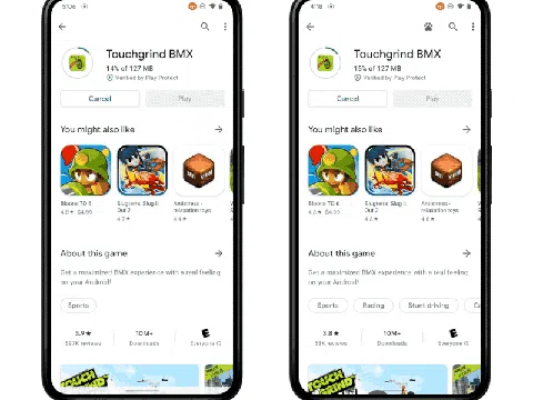 Fitur Play as You Download di Android 12