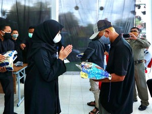 Bantuan 2,1 Ton Beras Disalurkan ke Pelaku Wisata Kawah Ijen Banyuwangi