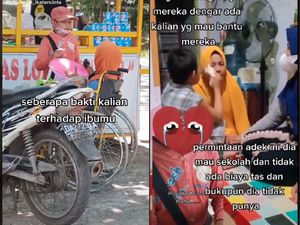 Bocah Ini Jual Keripik Keliling Sambil Dorong Ibunya di Kursi Roda Kisahnya Bikin Salut