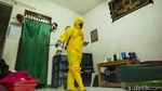 Disinfeksi Corona Sasar Rumah Warga yang Positif