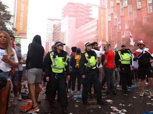 Polisi Inggris Tangkap 86 Orang Karena Rusuh di Final Euro 2020