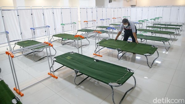 GOR Matraman Disulap Jadi Tempat Isolasi COVID-19