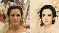 Saat menikah, Ria Mariaty dianggap punya wajah yang sangat mirip dengan Raisa. Foto: Instagram