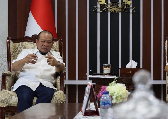 Ketua DPD La Nyalla Mahmud Mattalitti
