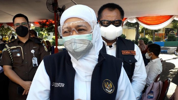 Khofifah Sebut Mobilitas Kota Malang Masih Hitam