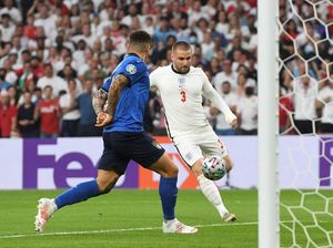 Luke Shaw Bikin Gol di Final Euro 2020, Begini Reaksi Solskjaer