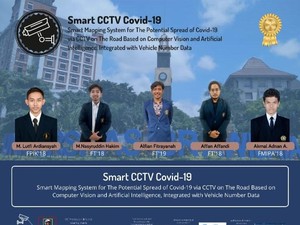 Inspiratif, Mahasiswa UB Ciptakan Smart CCTV Deteksi Pelanggar Prokes