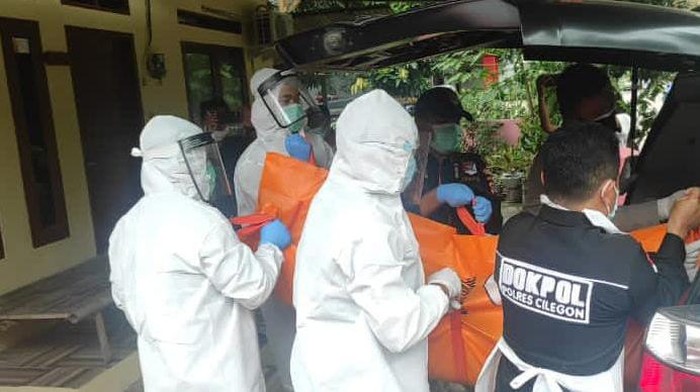 Penemuan mayat di rumah kontrakan di Cilegon (dok. Istimewa)