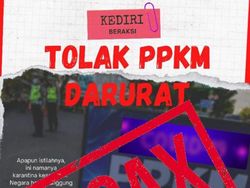 Ajakan Aksi Tolak PPKM Darurat di Kediri, Ulama dan DPRD: Jangan Terprovokasi
