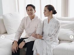 7 Pesona Pevita Pearce Datang ke Pengajian dan Akad Nikah Adik Arsyah Rasyid