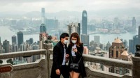 Selajutnya adalah negara yang sangat dekat dengan China yaitu Hongkong. Perlu diketahui negara ini menutup penerbangan dari Indonesia mulai 23 Juni 2021.ISAAC LAWRENCE/AFP via Getty Images
