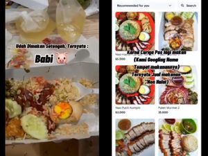 Pria Muslim Tak Sengaja Makan Babi saat Pesan via Ojol, Ini Hukumnya dalam Islam