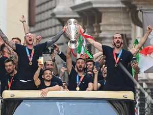 Kasus COVID-19 di Italia Naik, Perayaan Juara Euro 2020 Jadi Penyebab?