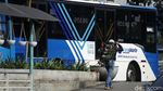 Wajib Tunjukkan STRP, TransJakarta Sepi Penumpang