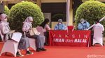 Antusias Pelajar di Ibu Kota Disuntik Vaksin Corona