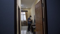 Pemerintah Provinsi Sumatera Selatan menyiapkan Asrama Haji Palembang sebagai tempat karantina baru pasien COVID-19.  