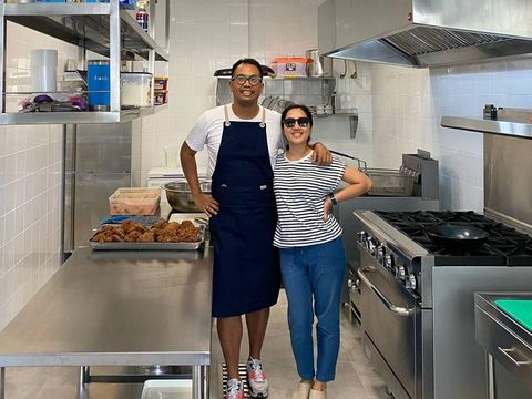 Dapur Ruben: Paduan Unik Waffle dan Buttermilk Fried Chicken khas Georgia