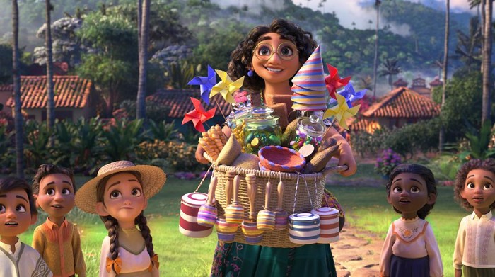 Walt Disney Animation Studios’ “Encanto” introduces Mirabel, a 15-year-old who lives with her family in the mountains of Colombia in a magical house, in a vibrant town, in a wondrous, charmed place called an Encanto. Mirabel, a kind and humble teenager who puts the ordinary in extraordinary, struggles to fit in a family that’s blessed with magical powers. Featuring the voice of Stephanie Beatriz as Mirabel, “Encanto” opens in theaters on Nov. 24, 2021. © 2021 Disney. All Rights Reserved.