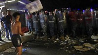 Seperti diketahui ledakan besar yang menewaskan lebih dari 200 orang terjadi di Pelabuhan Beirut pada 4 Agustus tahun lalu. AP Photo/Hussein Malla  