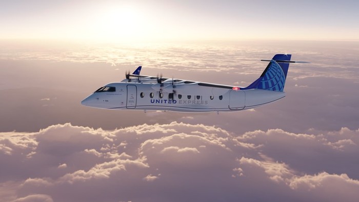 Pesawat listrik ES-19 United Airlines