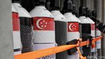 Potret Kapal Perang Singapura yang Bawa Bantuan Alkes untuk RI