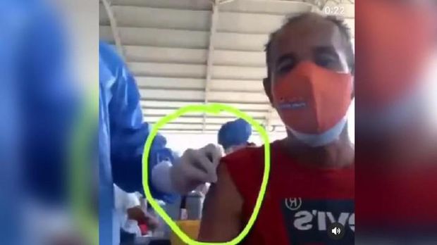 Viral diduga vaksin kosong di Ekuador