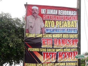 Kades Pemasang Baliho Enak Zaman PKI: Minta Maaf, Lalu Ngamuk ke Satgas