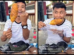 Eksperimen Jajan Telur Gulung Rp 30 Ribu, Netizen Ini Kaget Lihat Ukurannya!